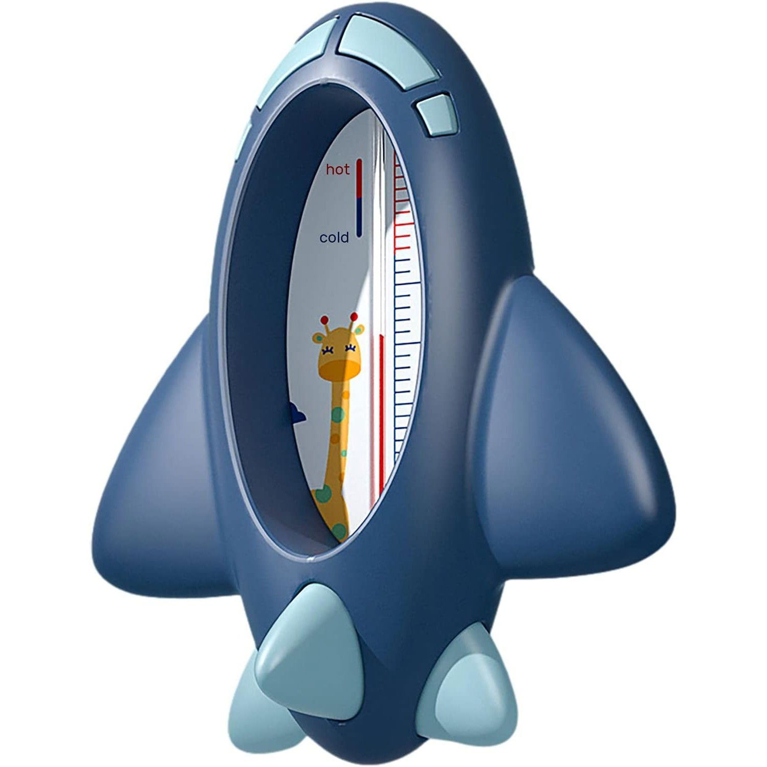 Termometru pentru Baie, Flippy, Plutitor, Rezistent la apa, Multifunctional, Model Avion, 11x10x4 cm, Albastru [5]
