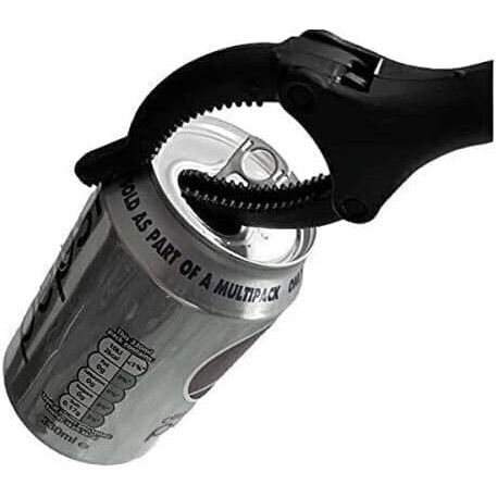 10 - 25 LEI - Cleste pentru Colectarea Deseurilor, Flippy, din Metal si Plastic, 60 cm, Fara Maini Murdare, Negru/Rosu