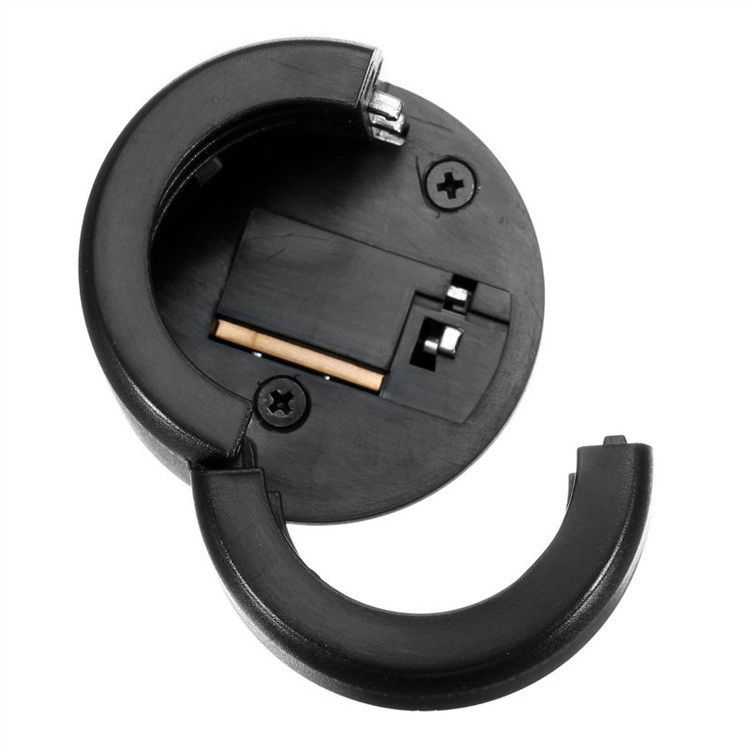 Pentru casa - Lacat de Blocare pentru Sticle, Flippy, Lacat pentru Sticle cu Bauturi, din Plastic PP durabil, Cu Parola din 3 Cifre, 40 x 42 x 45 mm, Negru