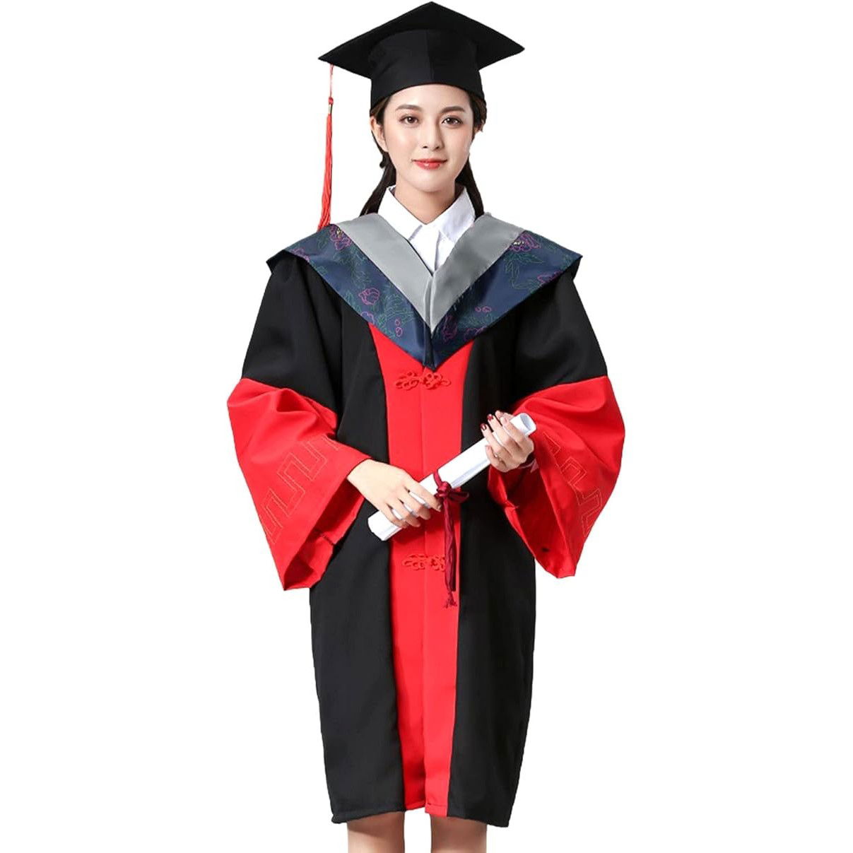 Toca Absolvire, Flippy, Neagra cu Snur Rosu, Universala [6]