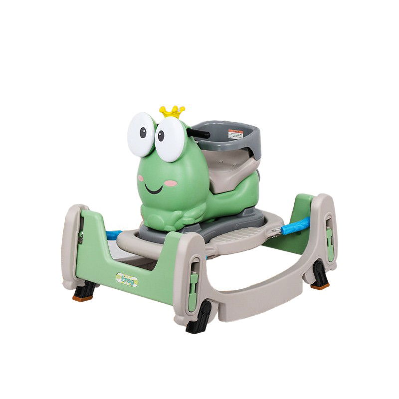 Premergatoare - Masinuta Balansor Multifunctionala pentru Copii, Flippy, Model Cal Scooter de tip Masinuta Balansor, Varsta 1-3 ani, 84 x 80 x 58 cm, fara Maner, Verde