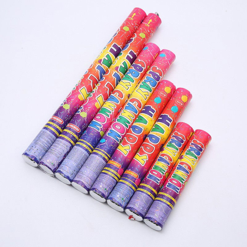 Tub de Confetti, Flippy, Clasic, 40x5 cm, Confetii Asortate din Plastic, Eliberare prin Rasucire, Multicolor [6]