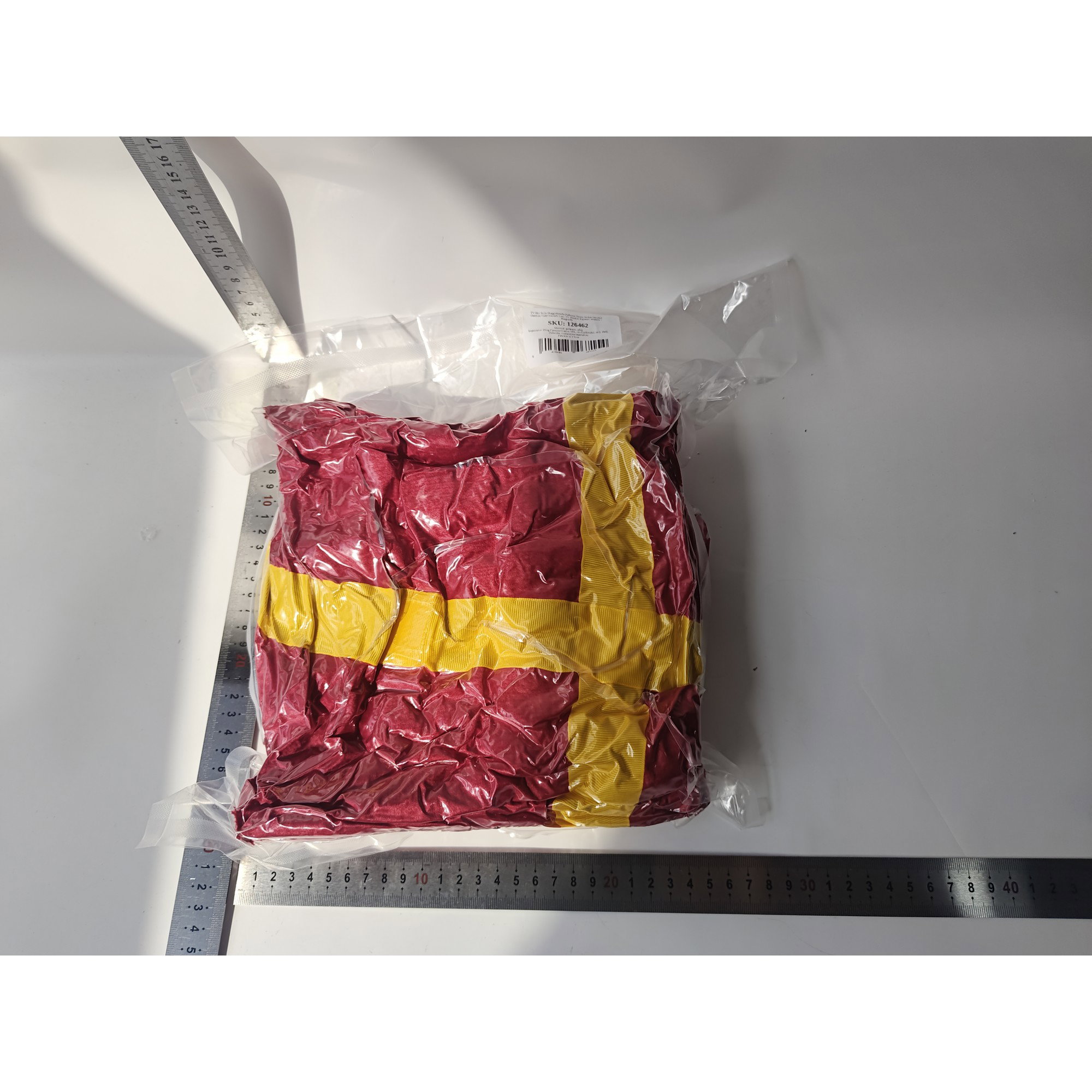 Patura cu Maneci, Gluga si Buzunar Frontal, Flippy, Captusita, Plusata, Usoara si Calduroasa, Poliester, Marime Universala, Rosie [5]