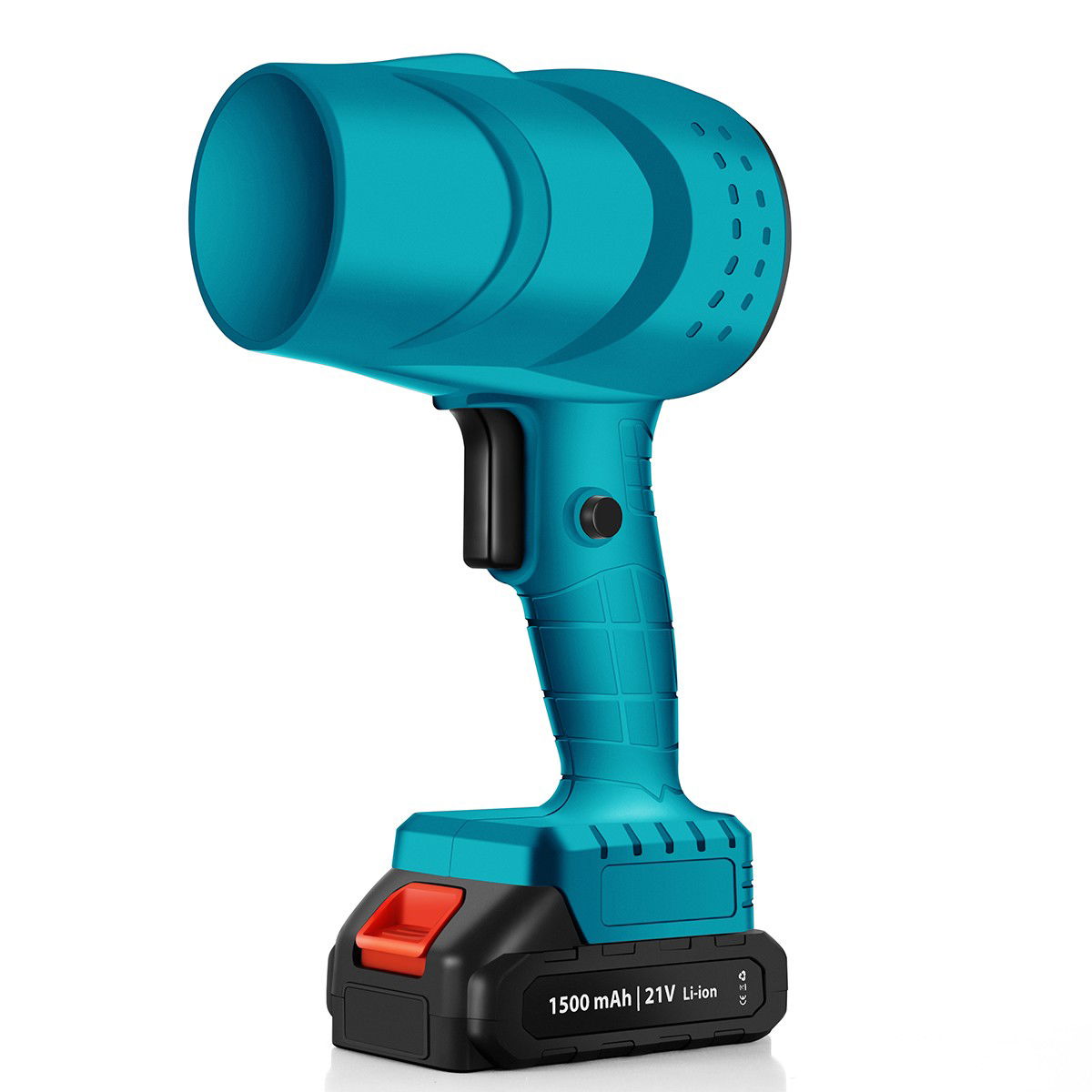 Pentru casa - Suflanta de Aer Multifunctionala Portabila, Flippy, Incarcare Auto, pentru Gratar, Masina, Indepartare Frunze si Praf, 1500 mAh, Viteta de Rotatie 25000 RPM, 2 Baterii de Li si Incarcator, Albastru