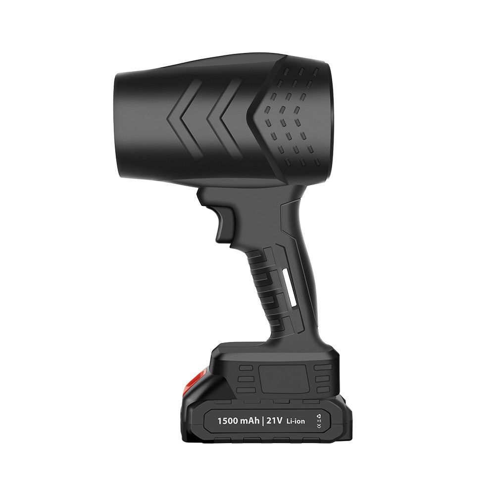 Pentru casa - Suflanta de Aer Multifunctionala Portabila, Flippy, Incarcare Auto, pentru Gratar, Masina, Indepartare Frunze si Praf, 1500 mAh, Viteta de Rotatie 25000 RPM, 2 Baterii de Li si Incarcator, Negru