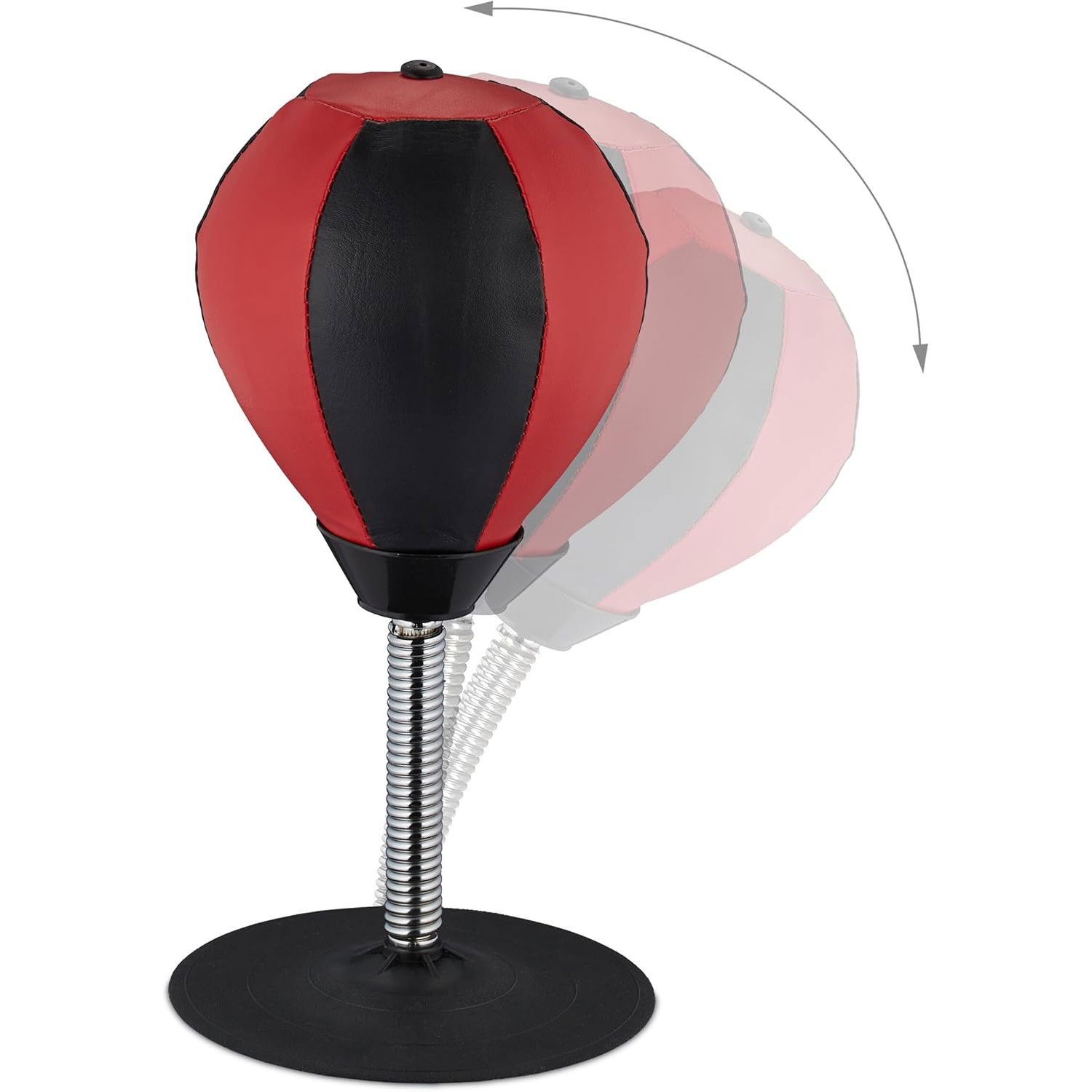 Jucarie Interactiva, Flippy, Model Sfera de Box cu Suport de Masa, Inaltime Reglabila, +3 Ani, 10.5 x 20 x 23.5 cm, Rosu/ Negru [4]