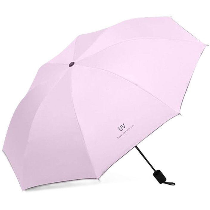 Pelerine, Umbrele si Accesorii - Umbrela, Flippy, Protectie UV Soare, Protectie Ploaie, Pliabila, din Vinil si Otel, 96 x 67 cm, Roz