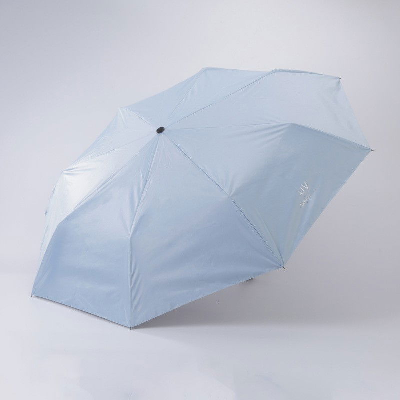 Umbrela, Flippy, Protectie UV Soare, Protectie Ploaie, Pliabila, din Vinil si Otel, 96 x 67 cm, Albastru [3]