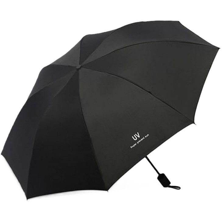 Pelerine, Umbrele si Accesorii - Umbrela, Flippy, Protectie UV Soare, Protectie Ploaie, Pliabila, din Vinil si Otel, 96 x 67 cm, Negru