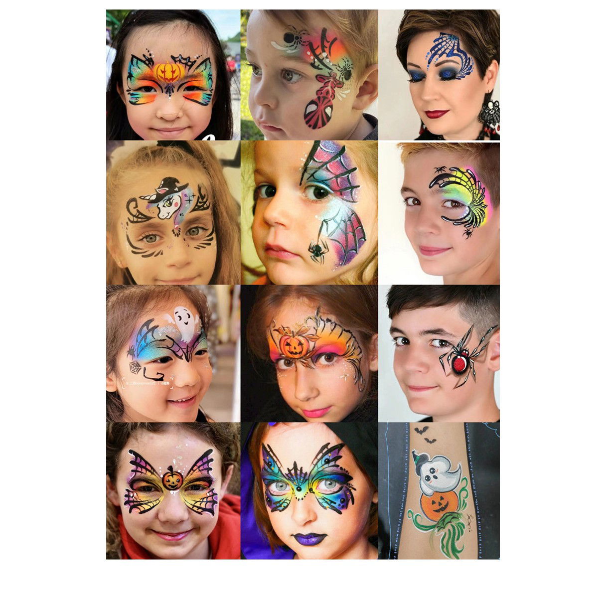 Vopsea pentru Fata/Corp, Flippy, pe Baza de Ulei, 10g, 2.8 x 3.1 cm, Negru [4]