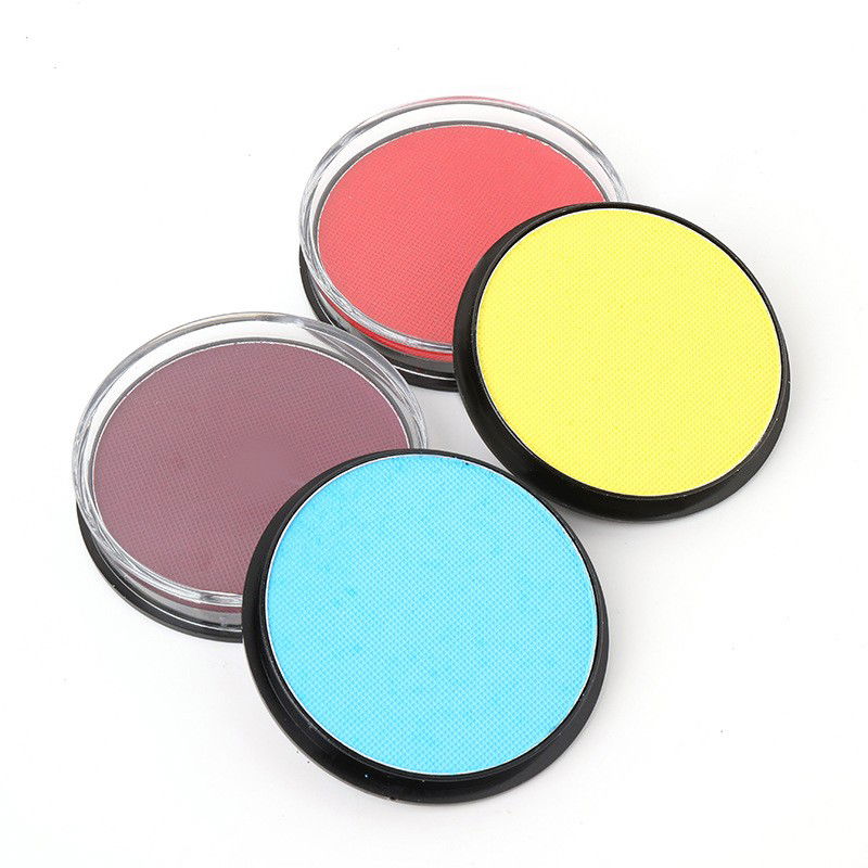 Vopsea pentru Fata si Corp, Flippy, cu Pigment Fosforescent, 30 g, Activare cu Apa, Visiniu [3]