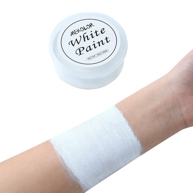 Vopsea fata si corp - Vopsea de Fata/Corp, Flippy, pe Baza de Ulei, 35 g, Alb