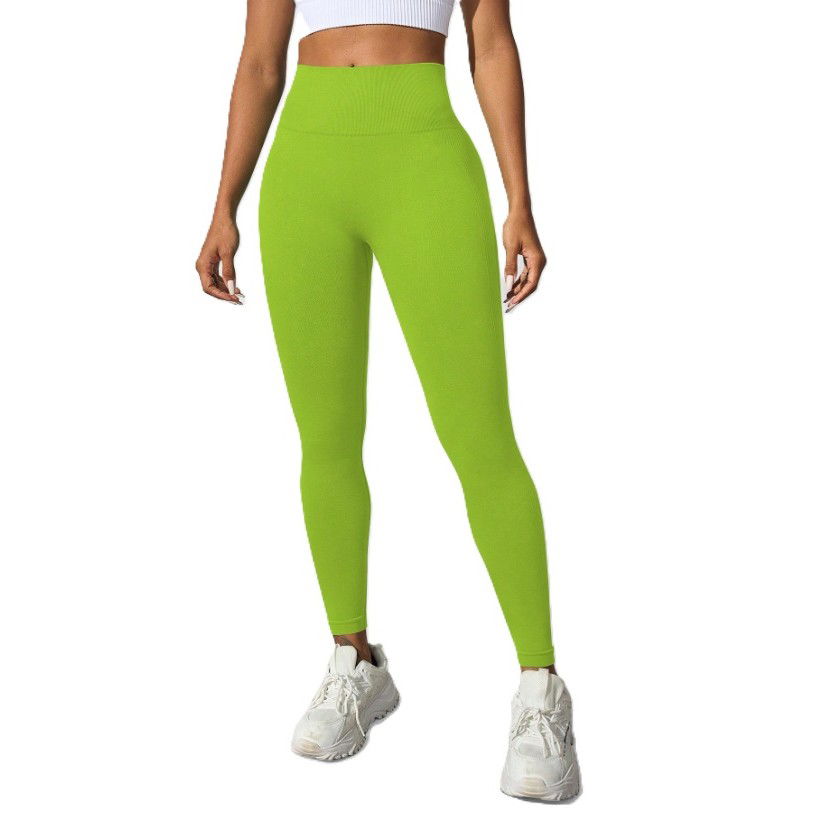 Fitness si sport - Pantaloni de Fitness/Yoga, Flippy, pentru Femei, Material Elastic, Spandex, Talie Inalta, Verde, Marime S