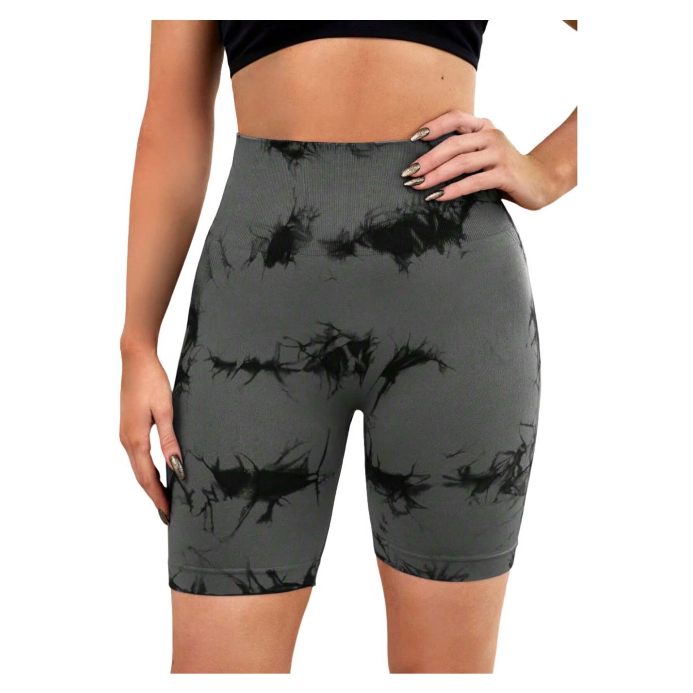 Fitness si sport - Pantaloni de Fitness/Yoga, Flippy, pentru Femei, Material Elastic, Spandex, Gri, Marime S