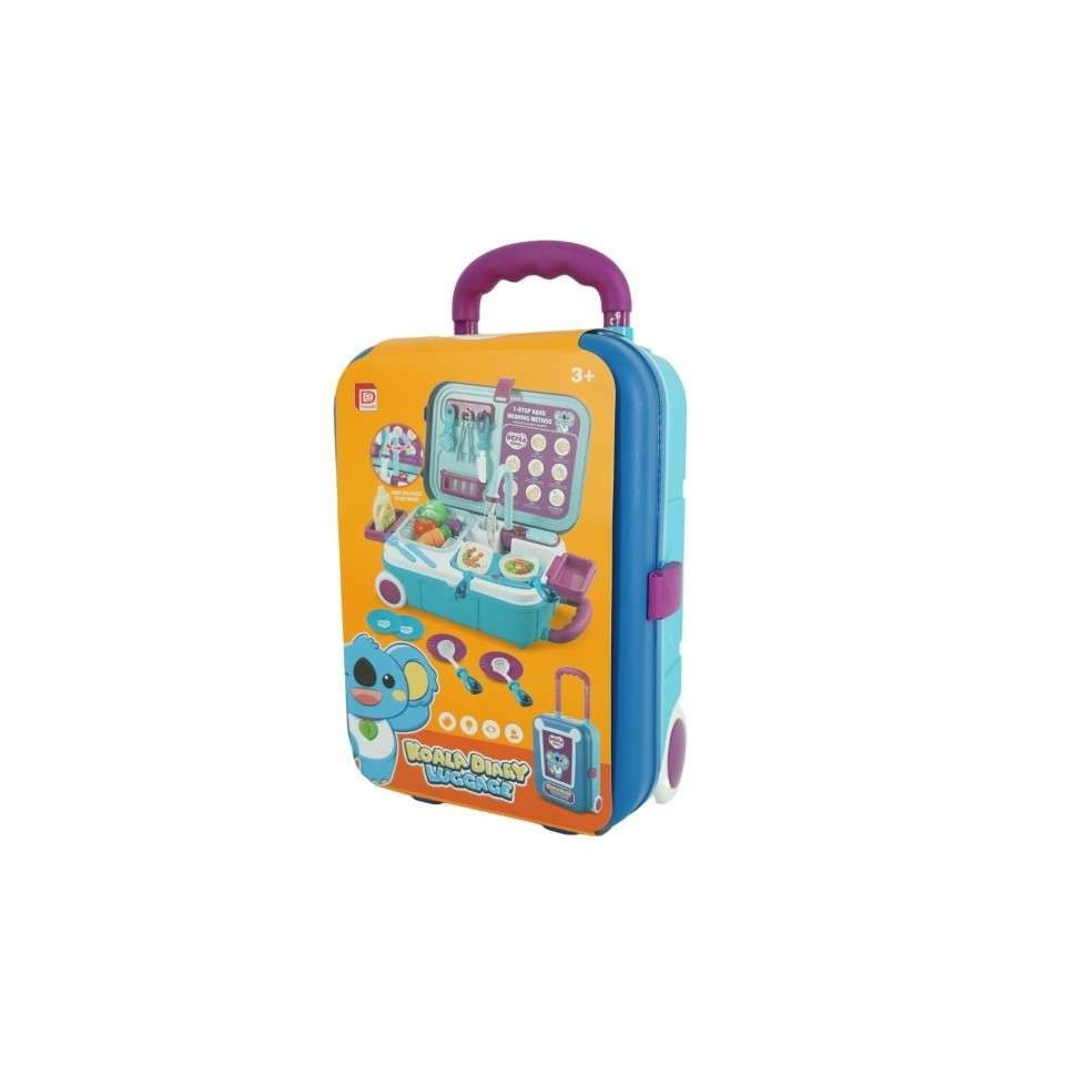 2 in 1, Valiza si mini bucatarie cu ustensile [1]