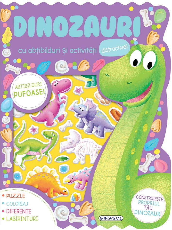 Abtibilduri pufoase - Dinozauri [1]