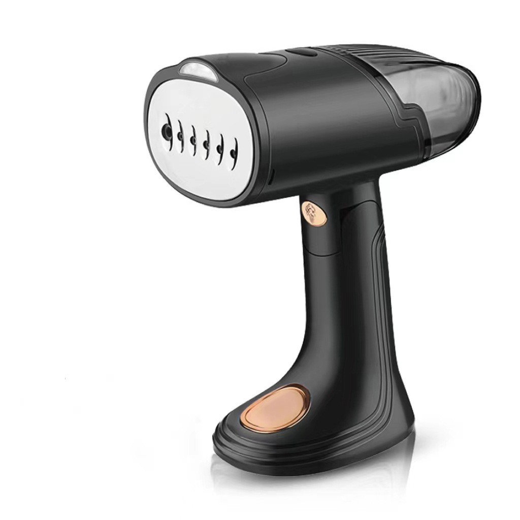 Aparat de Calcat Vertical Portabil cu Abur, Flippy, Putere 1500W, Rezervor Detasabil de 138ml, Priza, Functie Anti Calcar si Auto Curatare, Pliabil, cu Perie, 20x10.5x8 cm, Negru [8]