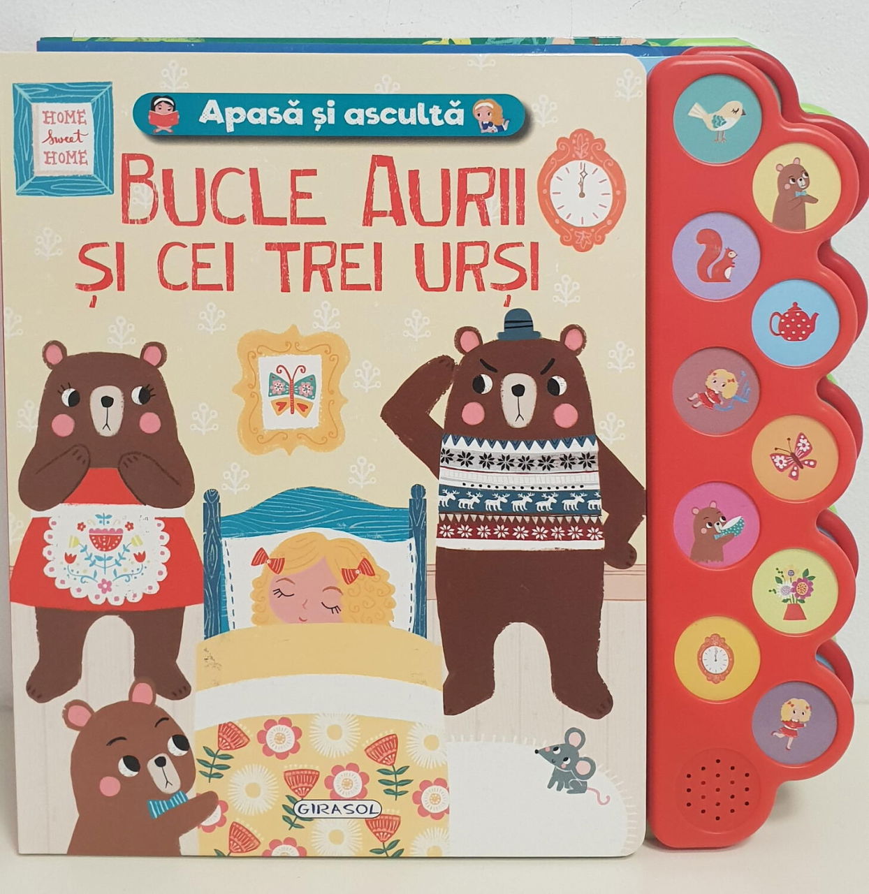 Apasa si asculta povestea - Bucle Aurii si cei trei ursi [1]