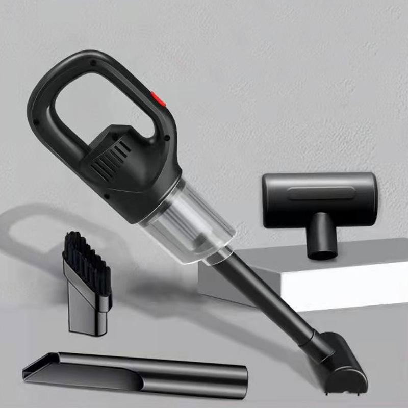 Aspirator Portabil fara Fir, Flippy, Incarcare USB, Pentru Casa si Masina, Autonomie 45 min, Negru [5]