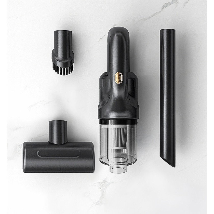 Aspirator Portabil fara Fir, Flippy, Incarcare USB, Pentru Casa si Masina, Autonomie 45 min, Negru [7]