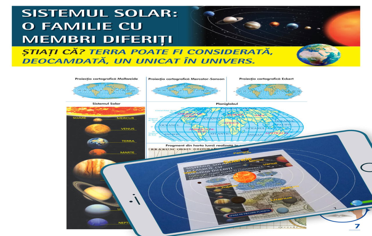 Atlas geografic scolar. Cunoasterea Terrei prin realitatea augmentata [2]