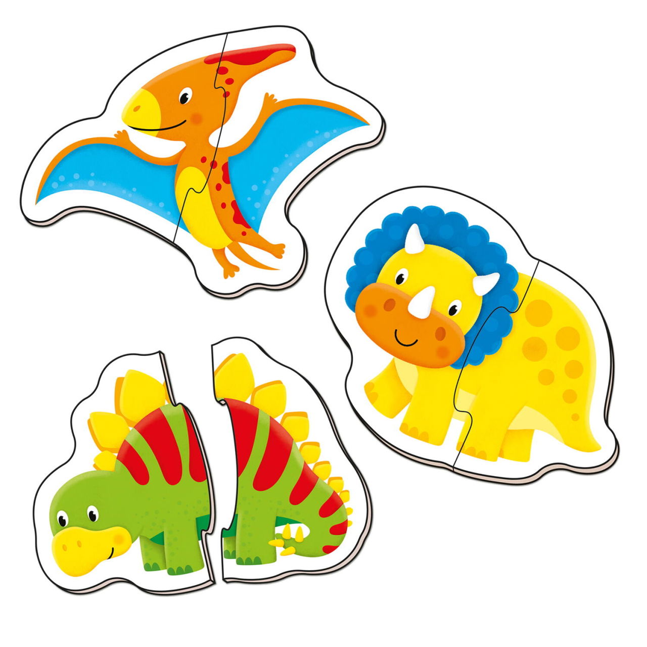 Baby Puzzle: Dinozauri (2 piese) [2]