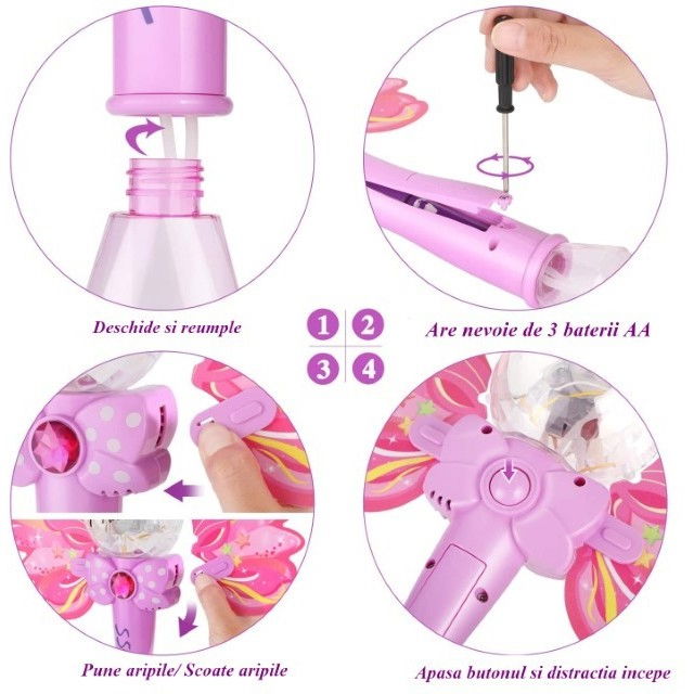 Bagheta de facut baloane, Flippy, cu lumini si sunete model 1 [6]