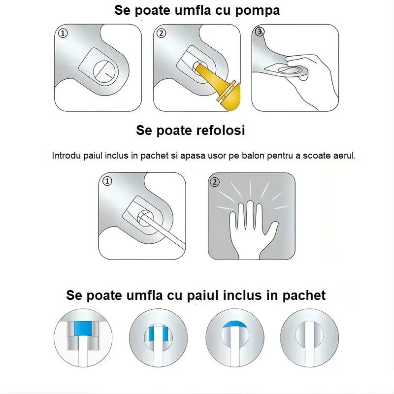 Balon din Folie Flippy, Cifra 6, 81 cm, Pentru Aer sau Heliu, Bulk, Roz Auriu [2]