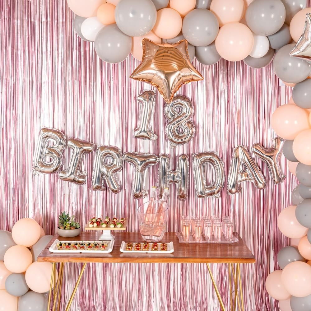 Balon din Folie Metalizata Flippy, Figurina Cifra, Tema Aniversare 40 cm, Ambalaj Individual, Pai inclus, Umflare cu Aer sau Heliu, Argintiu, Cifra 8 [4]