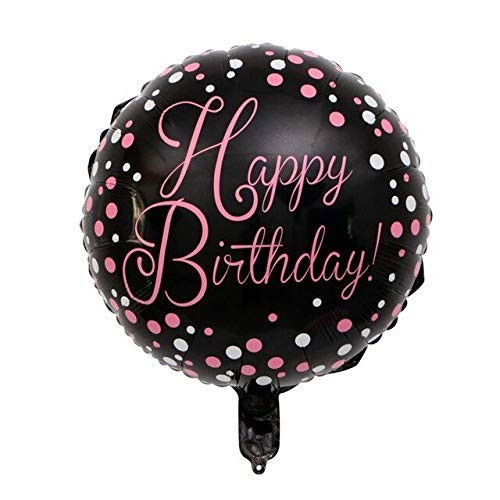 Balon din Folie Metalizata, Flippy, Figurine, Model 2, Happy Birthday, Tematica Aniversare, 45 cm, Ambalaj Individual, Pai Inclus, Umflare cu Aer sau Heliu, Multicolor [2]