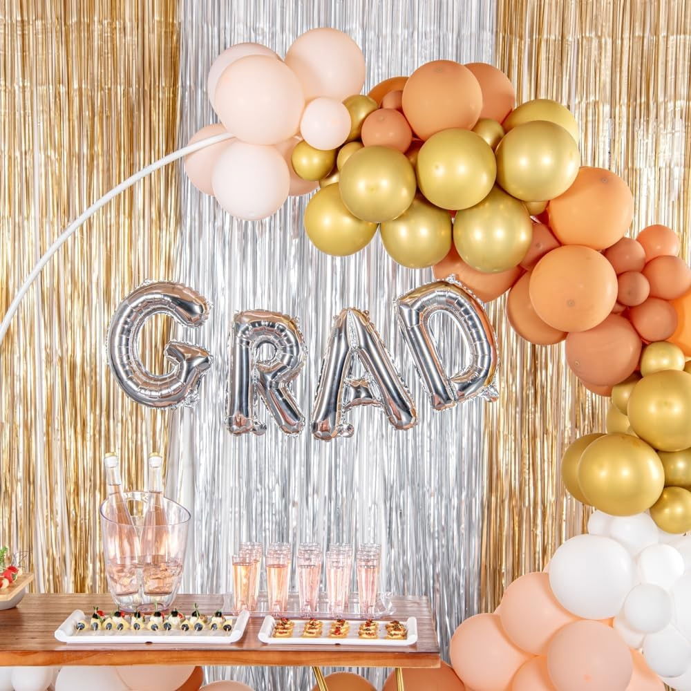 Balon Folie Metalizata Litera A, Flippy, 40 cm, Umflati cu Heliu sau Aer, Ambalaj Individual, Pai inclus, Argintiu [8]