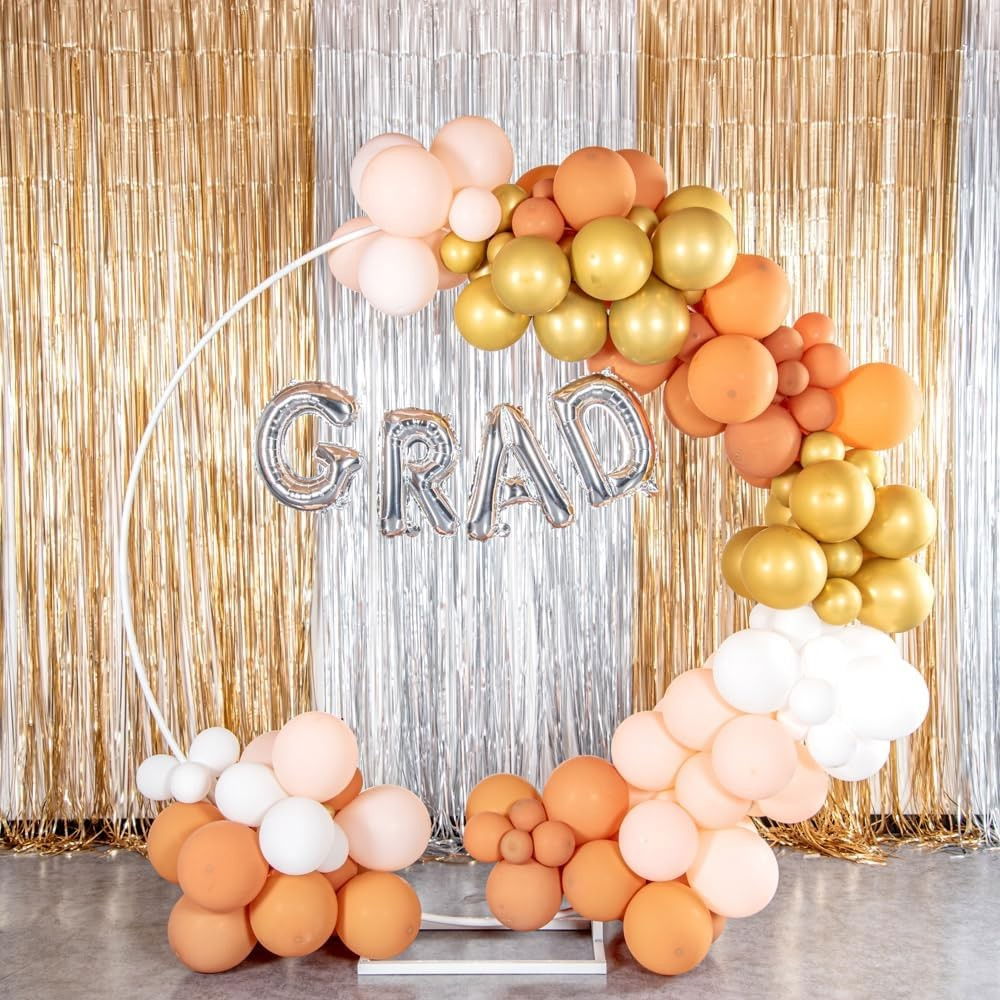 Balon Folie Metalizata Litera G, Flippy, 40 cm, Umflati cu Heliu sau Aer, Ambalaj Individual, Pai inclus, Argintiu [4]