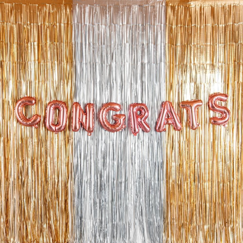 Balon Folie Metalizata Litera G, Flippy, 40 cm, Umflati cu Heliu sau Aer, Ambalaj Individual, Pai inclus, Rose Gold [4]