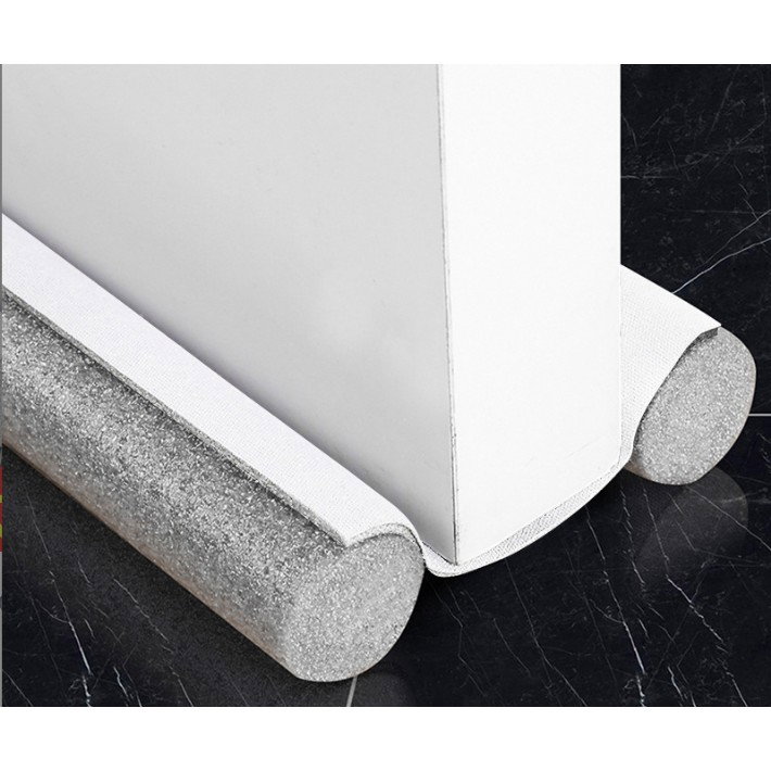 Banda de Izolare a Usii, Flippy, Banda Anti-Curent, Anti-Zgomot, Anti-Praf, Opritor Izolator, 90cm, Alb [1]