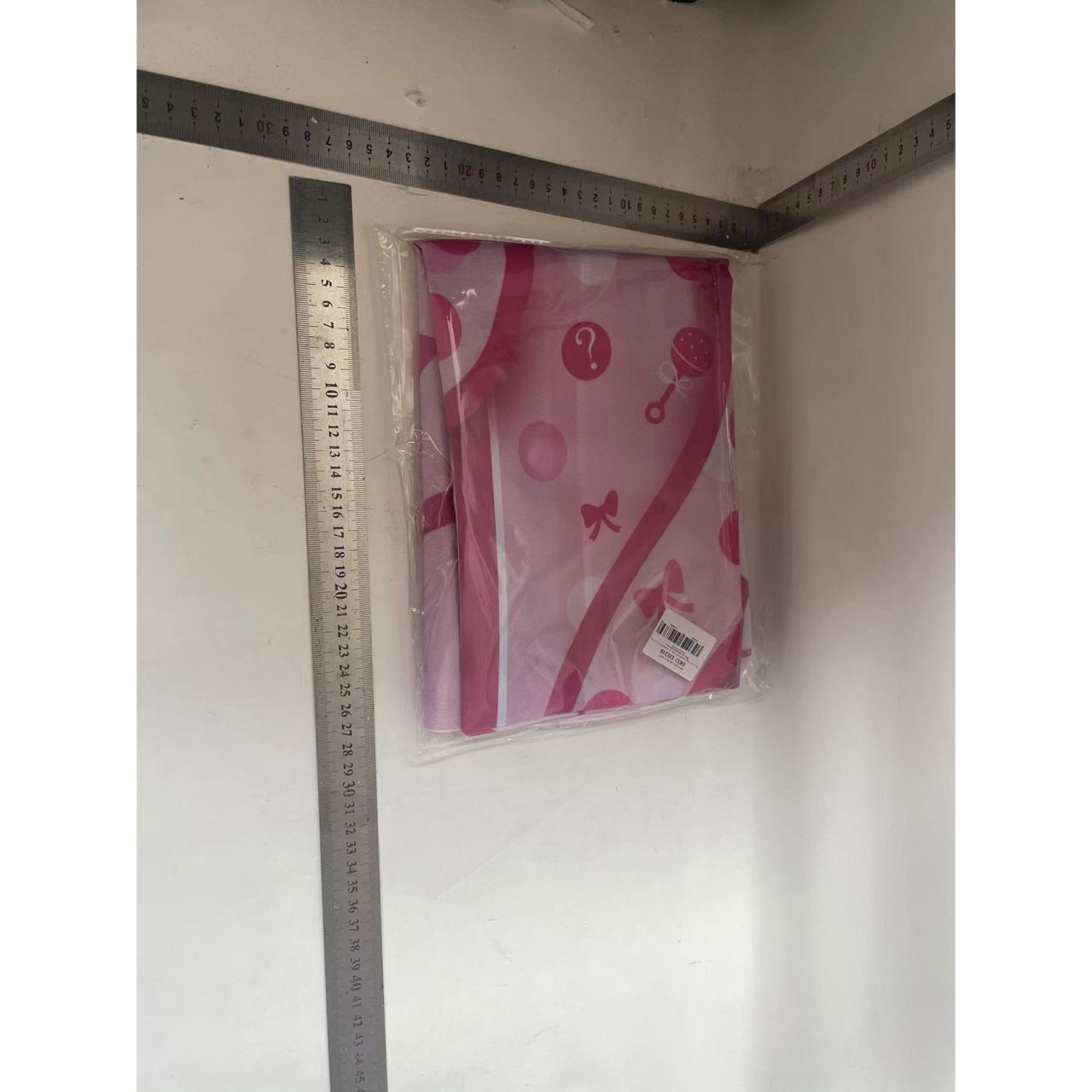 Banner pentru Petrecere, Flippy, Model Girl or Boy, Tematica Gender Reveal, 150 x 100 cm, Albastru Roz [2]