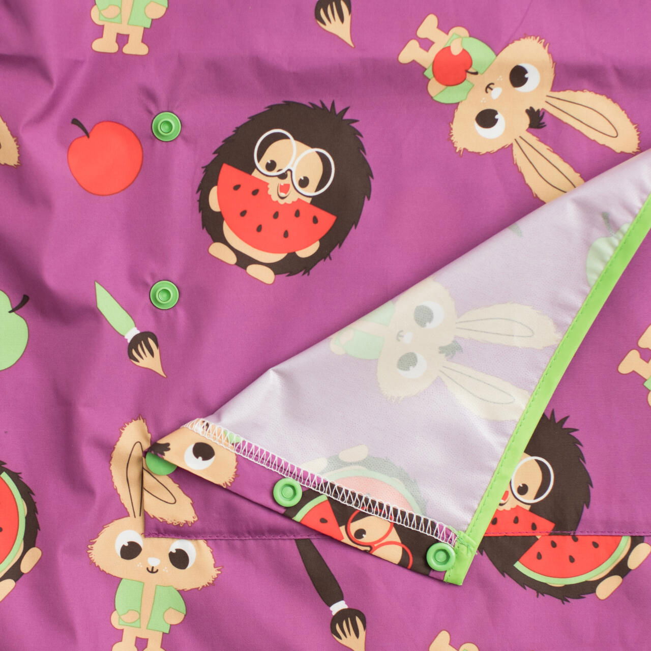 Baveta lunga cu buzunar - Animalute vesele [7]