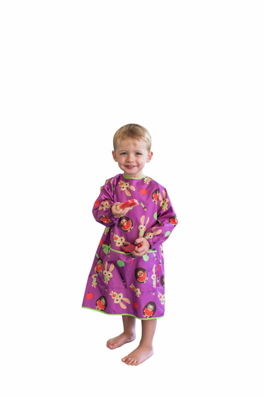 Baveta lunga cu buzunar - Animalute vesele [2]