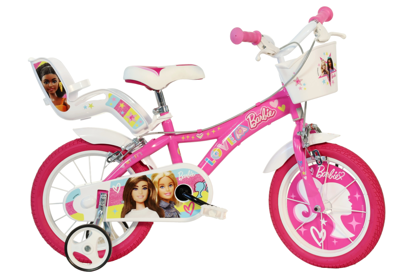 Bicicleta copii 16" - Barbie roz [1]