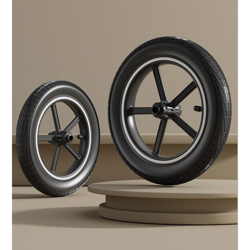 Bicicleta pentru Copii, Flippy, Fara Pedale, Pentru 2-6 Ani, 2 Roti Silentioase, Sa Reglabila 43 - 58 cm, din Plastic si Fibra de Sticla, 88 x 56 x 43 cm, Roz [3]