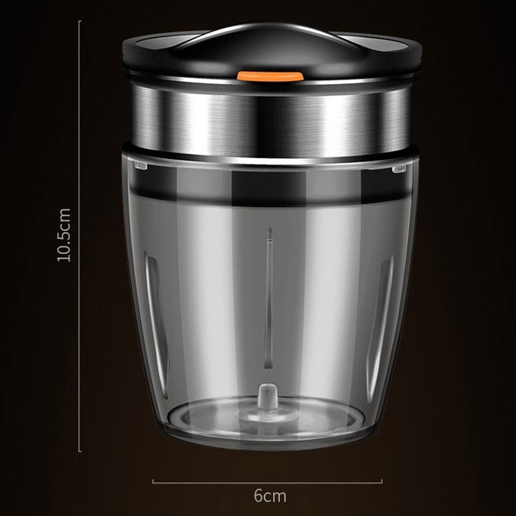 Borcan Feliator de Fructe si Legume, Flippy, Lame in Inox Incorporate, Feliator pentru Fructe si Legume de Dimensiuni Mici si Medii, 10.5 x 6 cm, Negru [3]