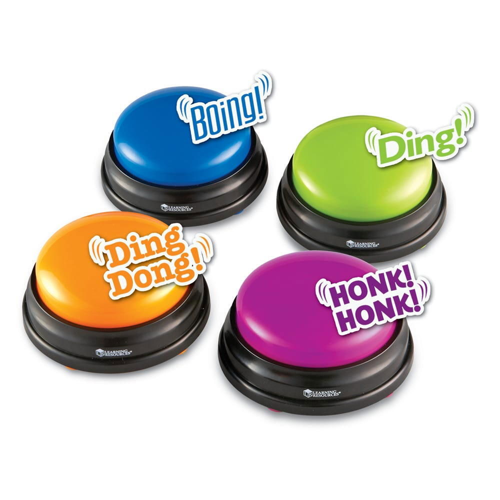 Buzzers (cu sunete pentru raspuns) - set 4 buc [4]