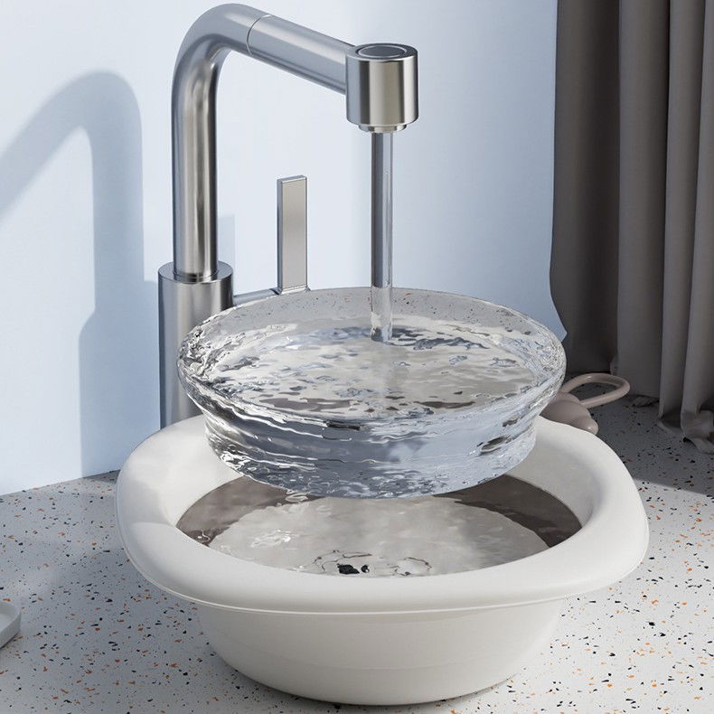 Cada Pliabila pentru Baie pentru Copii, Flippy, Cadita pentru Bebelusi, Model Romb Koala, Gri, 30x30x3.5 cm, 4L [8]