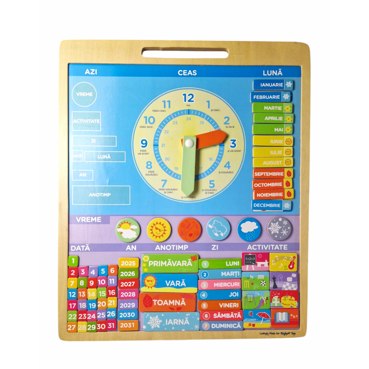 Calendar magnetic vremea - limba romana [8]