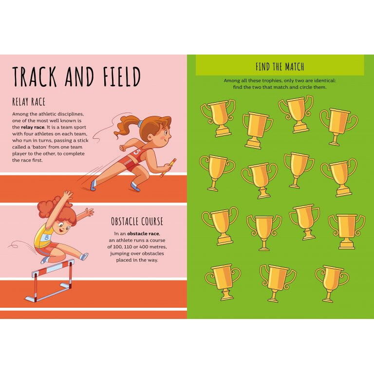 Carte de activitati cu abtibilduri - Ora de sport [3]