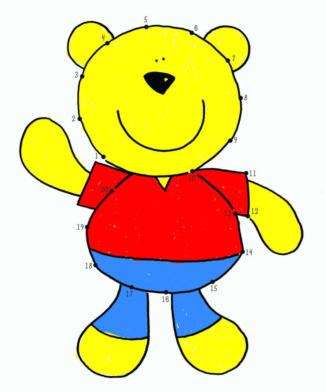 Carte de colorat Dot to Dot [3]