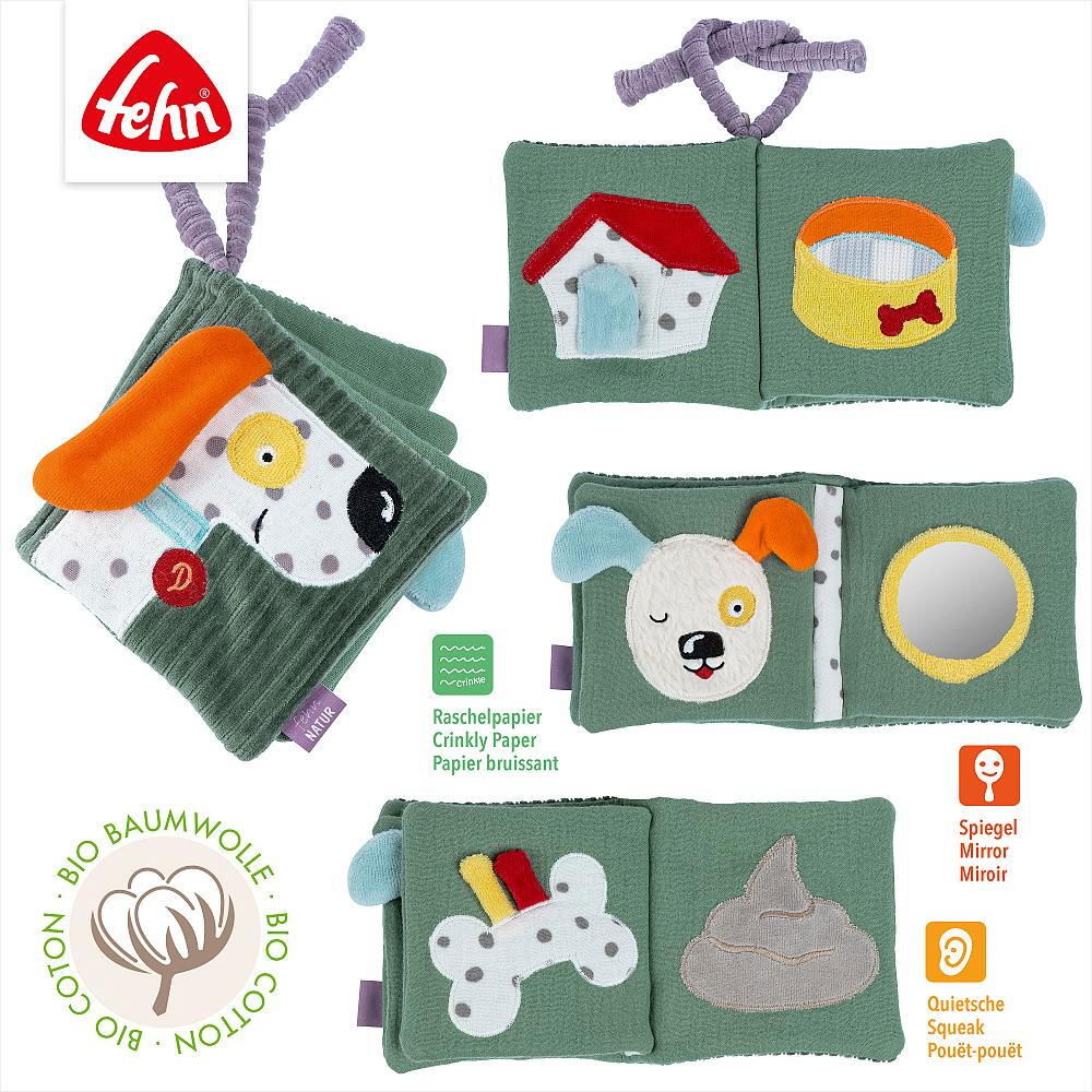 Carte din plus pentru bebelusi - Catelus NATUR [4]