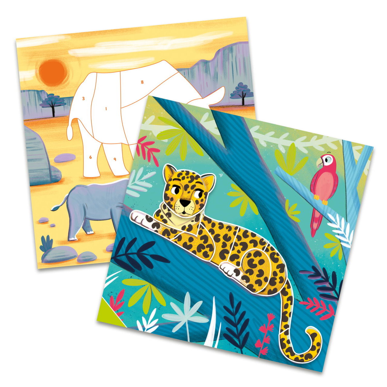 Cartea mea cu stickere - Animalute salbatice [4]