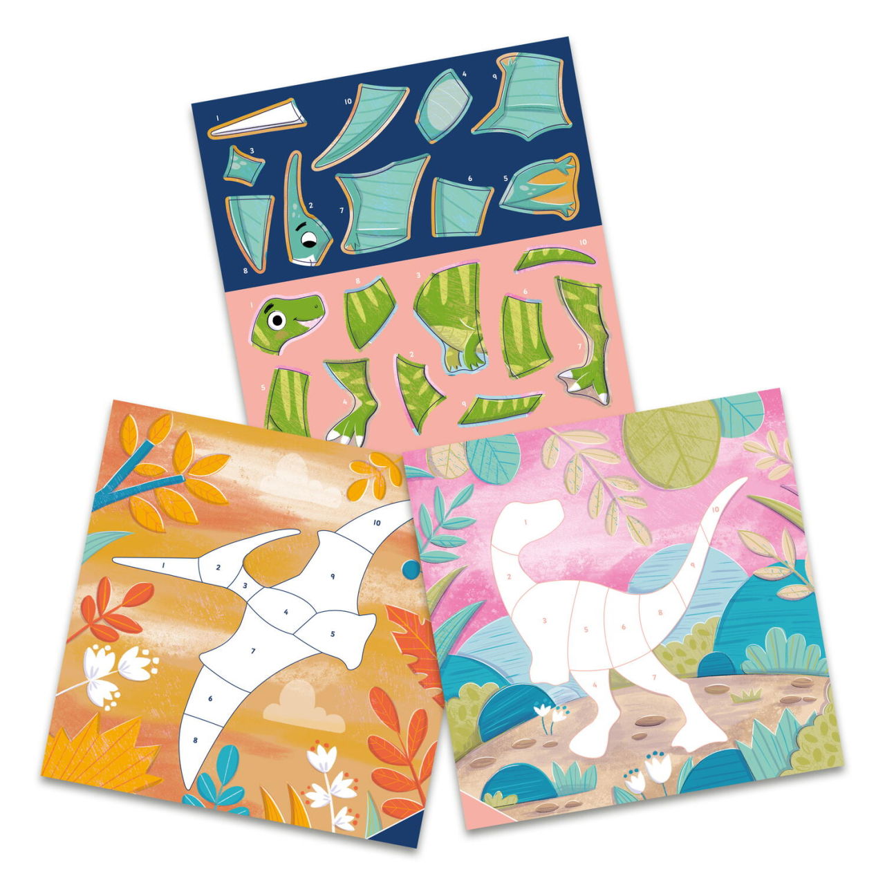 Cartea mea cu stickere - Dinozauri prietenosi [6]