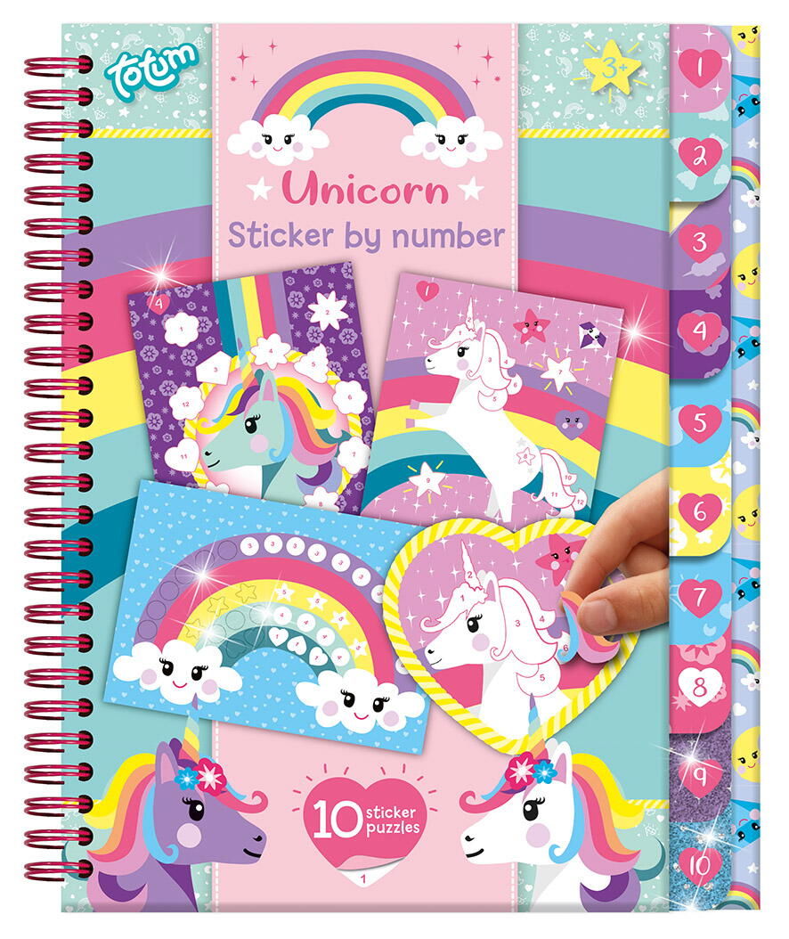 Carticica cu activitati si abtibilduri - Unicorn [1]