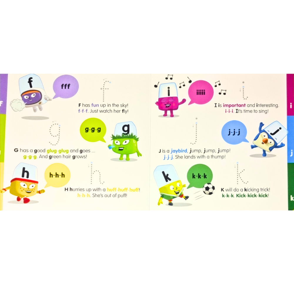 Carticica Scriu si sterg Alphablocks - ABC [3]